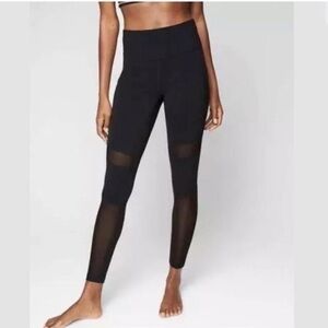 Athleta Mesh Block Salutation Leggings